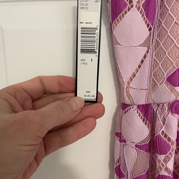 Tahari Chloe Halter Dress, Size 4 - Picture 3 of 5